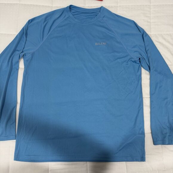 BALEAF Mens Shirts Long Sleeve Sun Protection T-Shirt UV SPF UPF 50+ - Picture 3 of 9